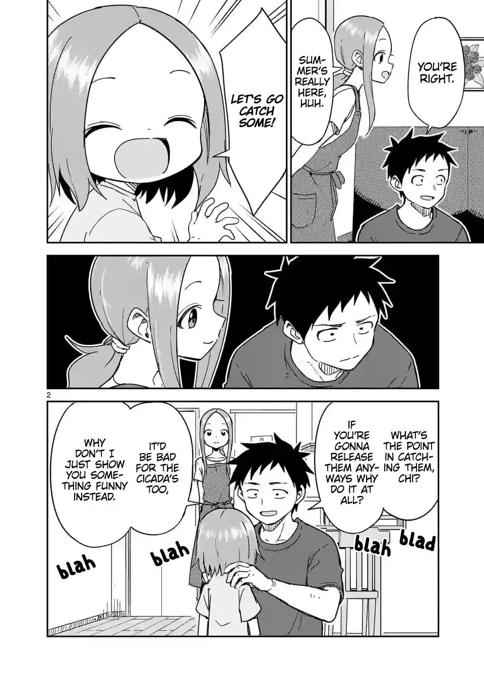 Karakai Jouzu no (Moto) Takagi-san Chapter 282 3